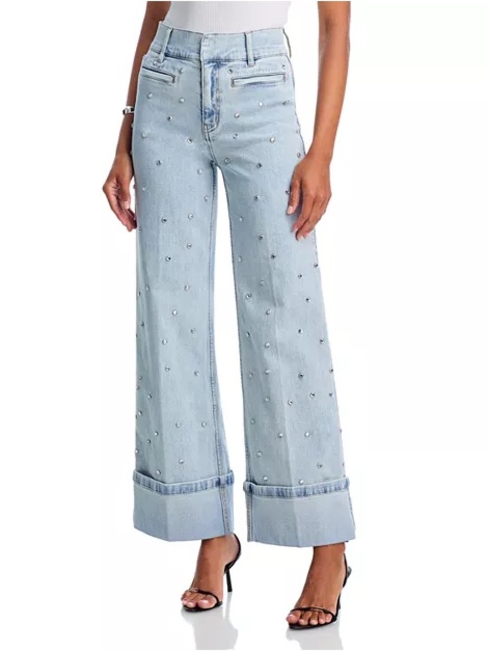 Generation Love Raquel Pearl Stud High Rise Jeans